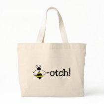 Bee-otch Canvas Bag