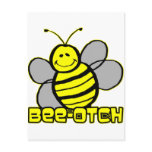 Bee-Otch Postcard