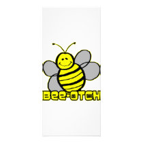 Bee-Otch Custom Rack Card