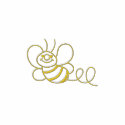 Bee Outline embroidered shirts by ZazzleEmbroidery Bee Outline embroidered shirts