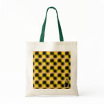 bee pattern yellow canvas bags