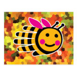 Bee postcard