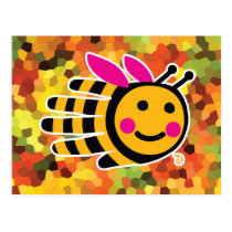 Bee postcard