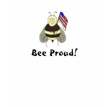 Bee Proud T-Shirt Shirt Whimsical ... - Customized