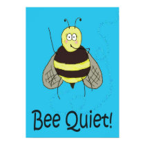 Bee Quiet Whimsical Poster Kerra Lindsey posters by icansketchu Bee Quiet Whimsical Poster Kerra Lindsey posters