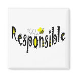 Bee  Responsible magnet