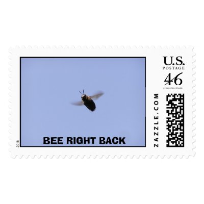 BEE RIGHT BACK STAMPS by MOMKAY