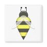 Bee Series 1 Square Magnet