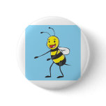 Bee Shirt | Custom Bee Pointing Showing Something Button