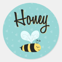 Bee-spoke "Honey Bee" stickers
