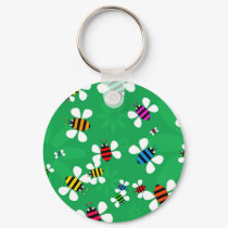 bee-swarm keychains by prawny bee-swarm keychains