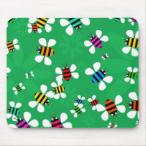 bee-swarm mousepads