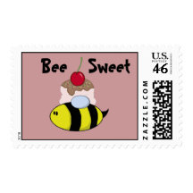 "Bee Sweet" Postage Stamp
