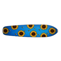 bee trail sunflower deck skateboards