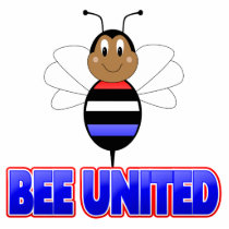 Bee United Ornament photo sculptures