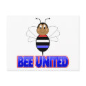 Bee United Postcard