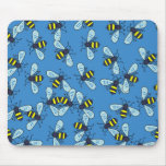 Bee Wallpaper Mouse Pads