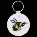 Bee Watercolor Keychain