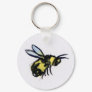 Bee Watercolor Keychain