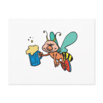 bee with a buzz postcards