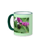 Bee with Velvet Flowers Mug #4