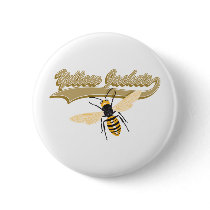 Bee Yellow Jackets buttons