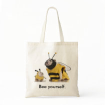 Bee Yourself. Tote Bags
