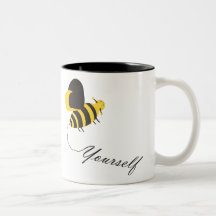 Bee Yourself Coffee Mugs