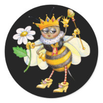 Beeautiful Queen Bee Fairy Sticker