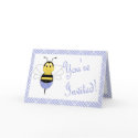 BeeBee Bumble Bee Baby Shower Invitation cards by bugspot BeeBee Bumble Bee Baby Shower Invitation cards