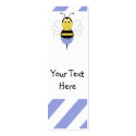 BeeBee Bumble Bee Bookmark business cards by bugspot BeeBee Bumble Bee Bookmark business cards