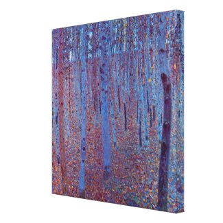 Beech Forest by Gustav Klimt Gallery Wrapped Canvas