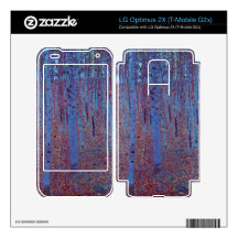 Beech Forest by Gustav Klimt LG Optimus 2X Decal