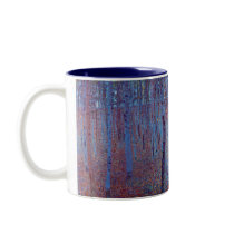 Beech Forest by Gustav Klimt Coffee Mugs