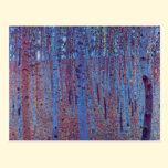 Beech Forest by Gustav Klimt postcards
