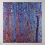Beech Forest by Gustav Klimt Print