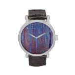 Beech Forest by Gustav Klimt, Vintage Art Nouveau Wristwatches