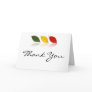 Beech Forest - Leaf pattern in Green, Gold, Red Card