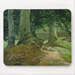 Beech Trees in Frederiksdal near Copenhagen Mouse Pads