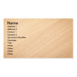 Beech Wood Texture For Background 2 Business Card Templates