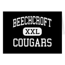 Beechcroft - Cougars - High School - Columbus Ohio Greeting Cards