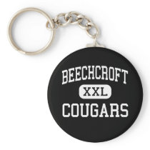 Beechcroft - Cougars - High School - Columbus Ohio Key Chains