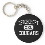 Beechcroft - Cougars - High School - Columbus Ohio keychains