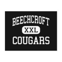 Beechcroft - Cougars - High School - Columbus Ohio Postcards