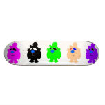 beeda, bear, skate, deck, skateboard, bears, colors, multi, artist, design, pop, grizzly, black