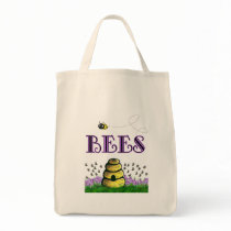 BEEEEEs Tote Bags