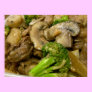 Beef, broccoli & mushroom stir fry posters
