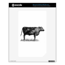 Beef Cow/Heifer in Pencil: Realism: Drawing Skins For NOOK Color