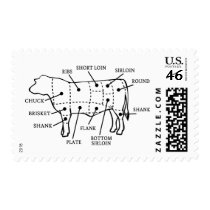 BEEF COW postage