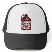 Beef, iron and wine mesh hats